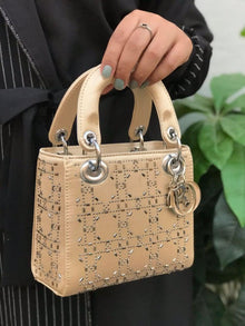 Luxury Crystal Embellished Mini Handbag – Premium Evening Party Bag