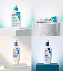 CeraVe 4-in-1 Daily Acne Control & Skin Barrier Repair Routine Set